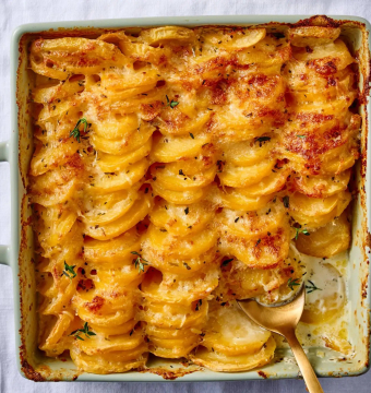 Aardappelgratin met truffel