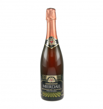 APERO : Fles gekoelde Mousserende wijn Chardonnay Meerdael Rosé 75cl  : € 30/fles