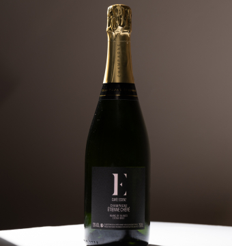 Fles champagne “Cuvee essenz” 