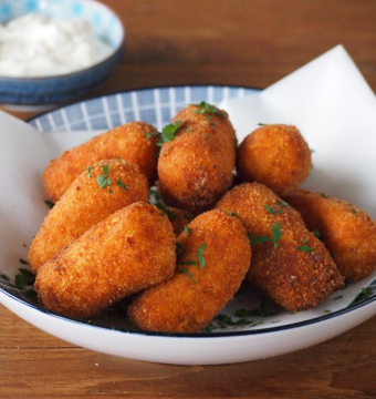 Verse aardappelkroketjes