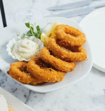 Krokante calamares 6stk