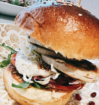 Witte pens burger Carcasse